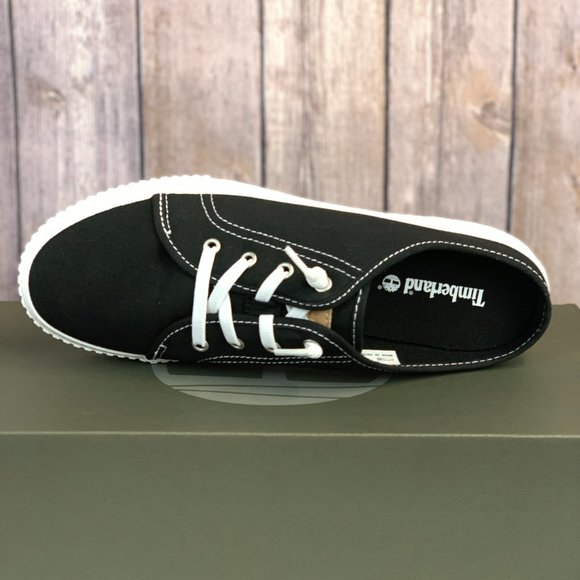 Timberland Women's Black Canvas Mule / Clog - Picture 5 of 7